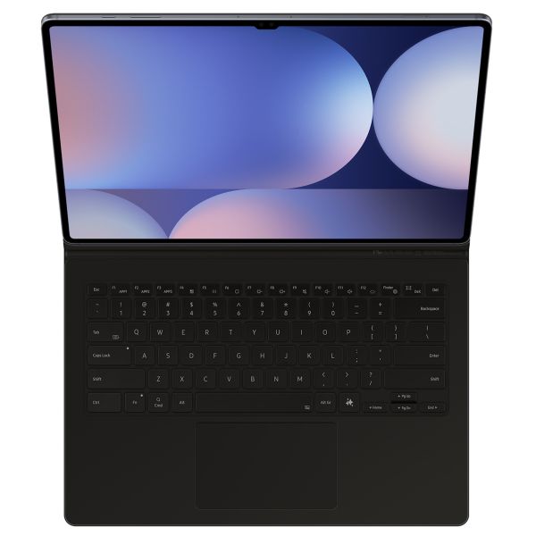 Samsung Coque Original Book Clavier Samsung Galaxy Tab S10 Ultra / Tab S9 Ultra - QWERTY - Noir