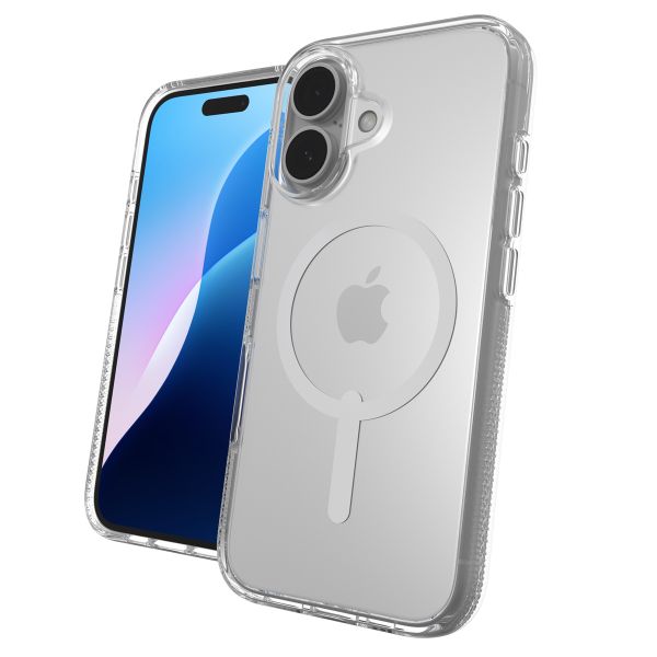 ZAGG Coque Crystal Palace Snap MagSafe Apple iPhone 16 - Transparent