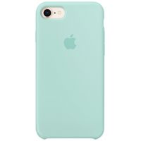 Apple Coque en silicone Apple iPhone SE (2022 / 2020) / 8 / 7 - Marine Green