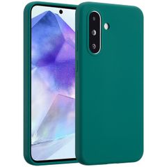 Accezz Coque Liquid Silicone Samsung Galaxy A36 - Forest Green