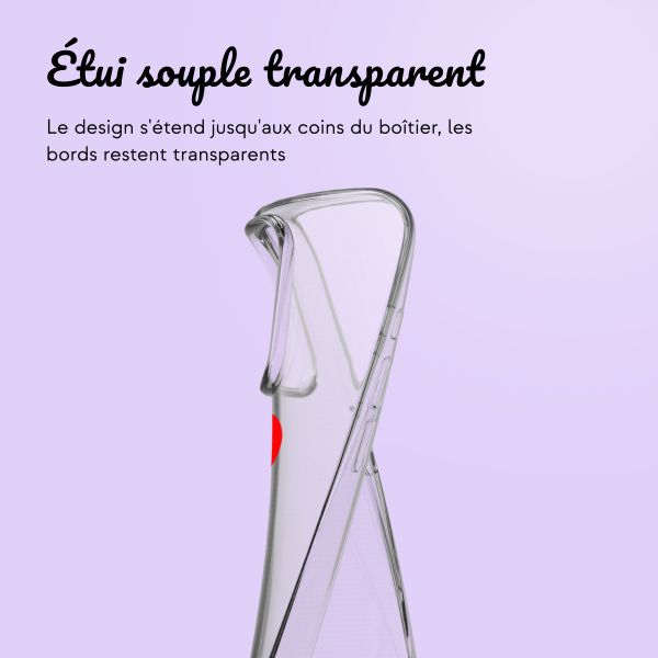 Coque avec votre propre photo et/ou texte Apple iPhone 15 - Hartje