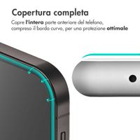 Accezz Protection d'écran en verre trempé Full Cover Apple iPhone 15 Pro