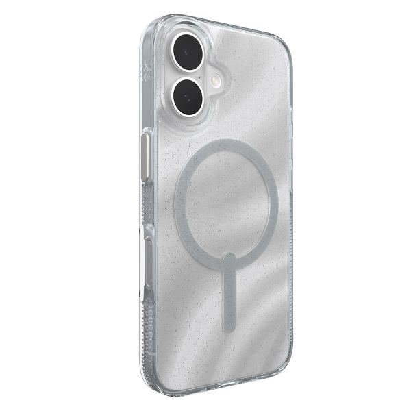 ZAGG Coque Milan Snap avec MagSafe iPhone 16 - Swirl Glitter