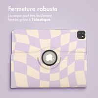 imoshion Coque tablette Design rotatif à 360° Apple iPad Air 13 pouces (2025) M3 / (2024) M2 - Dancing Cubes