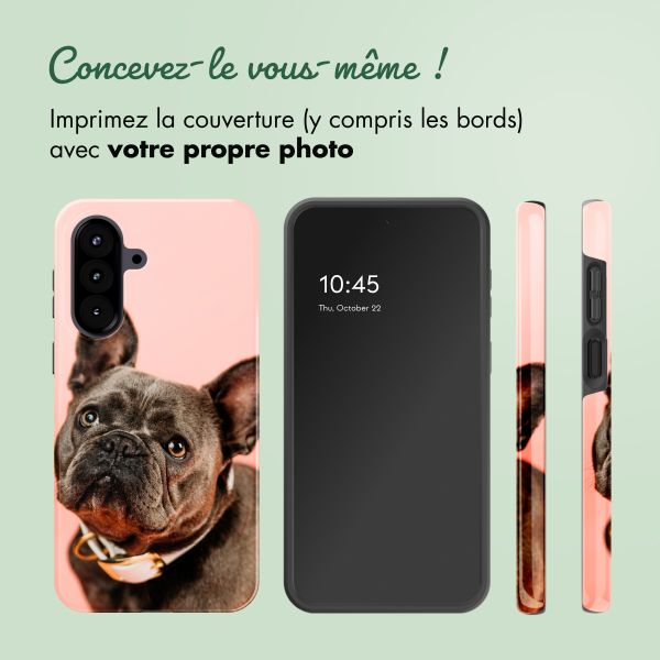 Concevez votre propre coque Tough Samsung Galaxy A57 (5G) - Blanc
