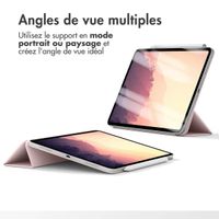 imoshion Magnetic etui de téléphone portefeuille Apple iPad 11 (2025) 11 pouces A16 / iPad 10 (2022) 10.9 pouces - Rose