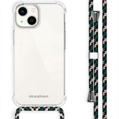 imoshion Coque avec dragonne Apple iPhone 14 - Green Multi Color