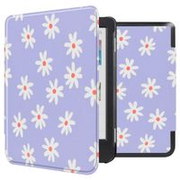 imoshion Design Slim Hard Sleepcover Kobo Clara Colour / Clara BW / Tolino Shine 5 / Shine Color - Flowers Distance