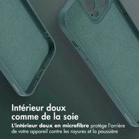 imoshion Coque Couleur avec MagSafe Apple iPhone 13 Pro Max - Vert foncé