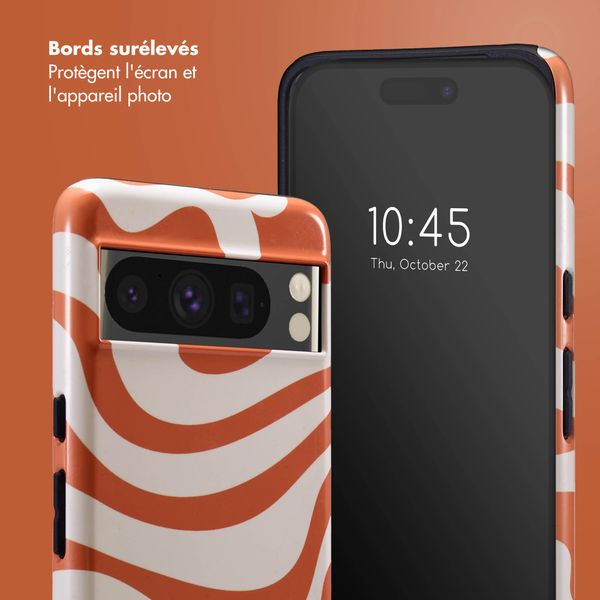 Selencia Coque arrière Vivid Tough Google Pixel 8 Pro - Dream Swirl Orange