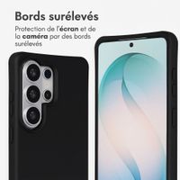 imoshion Coque arrière Color avec cordon amovible et MagSafe Samsung Galaxy S26 Ultra - Noir