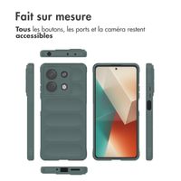 imoshion Coque arrière EasyGrip Xiaomi Redmi Note 13 (5G) - Vert foncé