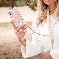 imoshion Coque Design avec cordon iPhone Xr - Pink Graphic