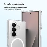 Accezz Coque arrière Xtreme Impact avec MagSafe Samsung Galaxy Z Fold 7 - Transparent