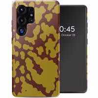 Selencia Coque arrière Vivid Samsung Galaxy S25 Ultra - Moo'd Olive Dust