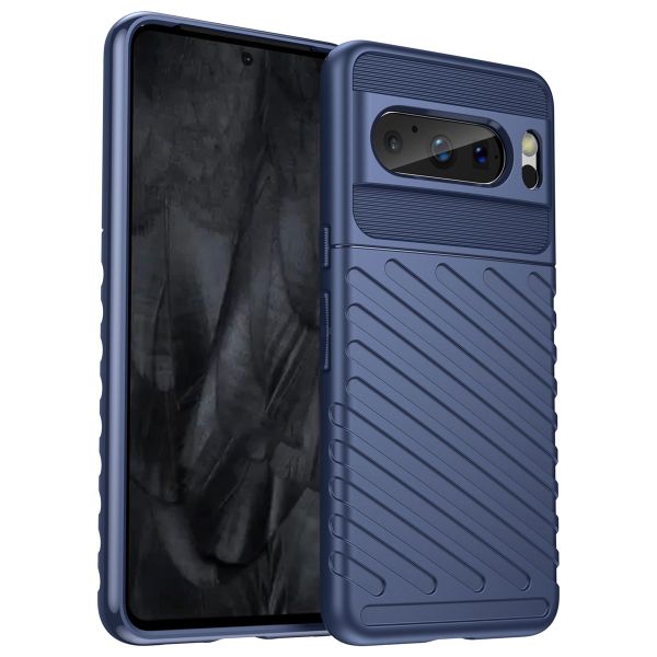 imoshion Coque Arrière Thunder Google Pixel 8 Pro - Bleu foncé 