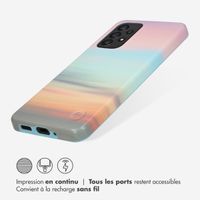 Selencia Aurora Coque Fashion Samsung Galaxy A33 - ﻿Coque durable - 100 % recyclée - Sky Sunset Multicolor