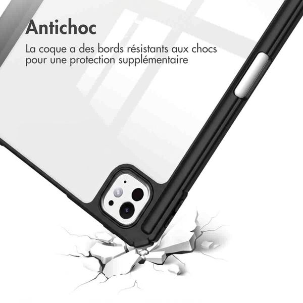imoshion Coque tablette rigide Trifold Apple iPad Pro 13 (2024) M4 - Noir