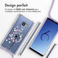 imoshion Coque Design avec cordon Samsung Galaxy S9 - Sandstone Dandelion