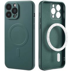 imoshion Coque Couleur avec MagSafe iPhone 13 Pro Max - Vert foncé