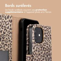 imoshion Étui de téléphone portefeuille Design iPhone 12 (Pro) - Leopard Mood