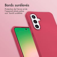imoshion Coque de couleur avec cordon amovible Samsung Galaxy A36 / A56 - Red Raspberry