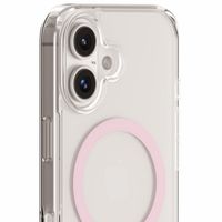 Holdit Coque MagSafe iPhone 16 Plus - Rose / Transparent