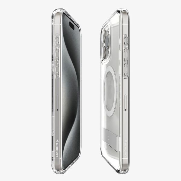 Spigen Coque Ultra Hybrid S MagSafe Apple iPhone 15 Pro - Transparent
