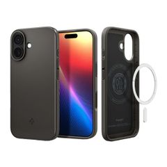 Spigen Coque Thin Fit avec MagSafe Apple iPhone 17 - Gunmetal