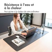 imoshion Le sous-main Desk 120 x 60 cm - L - Noir