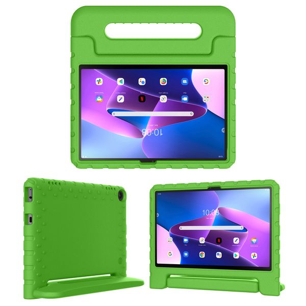 imoshion Coque kidsproof avec poignée Lenovo Tab M10 (3rd gen) - Vert