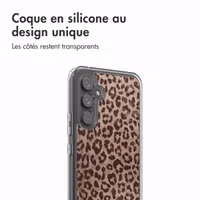 imoshion Coque Design Samsung Galaxy A54 (5G) - Leopard Mood