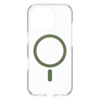 CARE by PanzerGlass Coque Urban Combat MagSafe iPhone 16 Pro - Transparent / Vert