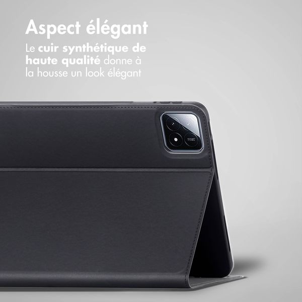 Accezz Coque tablette Classic Xiaomi Pad 6S Pro 12.4 - Noir
