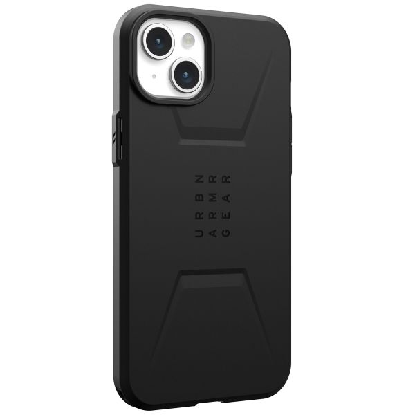 UAG Coque Civilian MagSafe iPhone 15 Plus - Noir