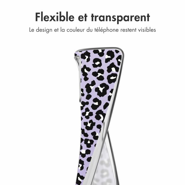 imoshion Coque Design Samsung Galaxy A52(s) (5G/4G) - Leopard Lilac