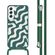 imoshion Coque design en silicone avec cordon Samsung Galaxy S22 - Petrol Green Groovy