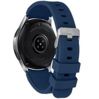 imoshion Bracelet silicone Watch 46mm / Gear S3 Frontier / Watch 3 45mm - Bleu