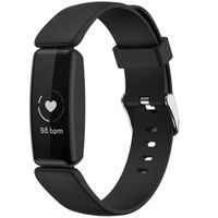 imoshion Bracelet silicone le Fitbit Inspire 2 - Noir