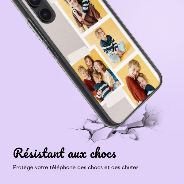 Coque avec votre propre photo et/ou texte Samsung Galaxy A54 (5G) - Filmrol nummer 1