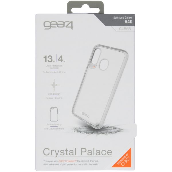 ZAGG Coque Crystal Palace Samsung Galaxy A40 - Transparent