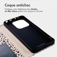 imoshion Étui de télephone portefeuille Design Xiaomi Redmi Note 14 (4G) - Black And White Dots
