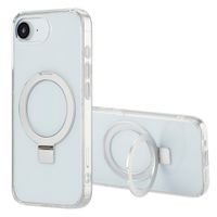 Accezz Coque Ring Stand avec MagSafe Apple iPhone 16e - Transparent