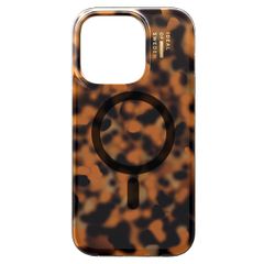 iDeal of Sweden Coque Clear MagSafe Apple iPhone 14 Pro - Tortoise