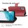 imoshion Etui de téléphone portefeuille Luxe Samsung Galaxy A34 (5G) - Rouge