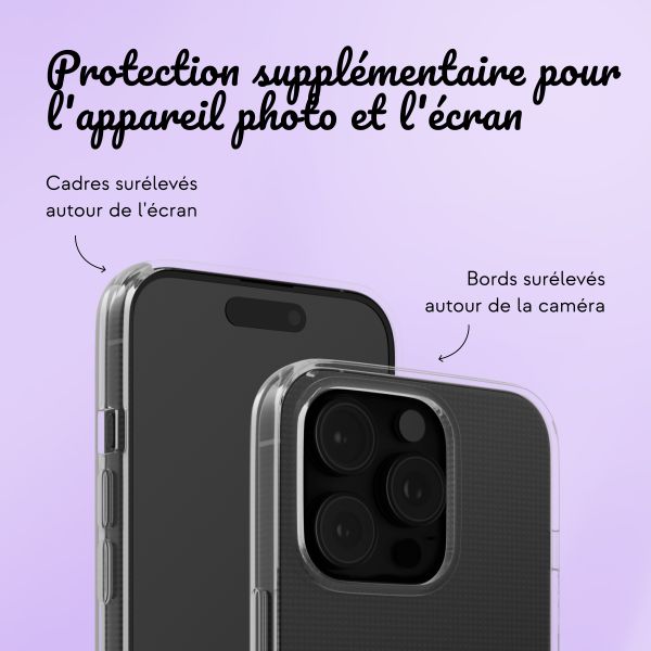 Coque personnalisée avec une lettre iPhone 16 Pro Max - Transparent