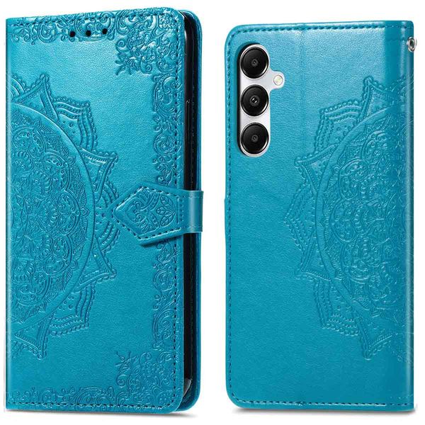 imoshion Etui de téléphone portefeuille Mandala Samsung Galaxy A35 - Turquoise