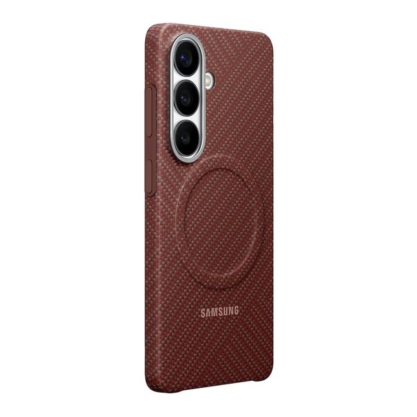 Samsung Carbon coque magnétique Samsung Galaxy S26 - Coral Red