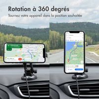 Accezz&#x20;Support&#x20;de&#x20;t&#xE9;l&#xE9;phone&#x20;pour&#x20;voiture&#x20;-&#x20;MagSafe&#x20;-&#x20;Chargeur&#x20;sans&#x20;fil&#x20;-&#x20;Universel&#x20;-&#x20;Tableau&#x20;de&#x20;bord&#x20;et&#x20;pare-brise&#x20;-&#x20;Noir