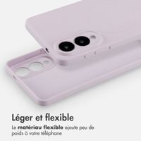 imoshion Coque Couleur avec MagSafe Samsung Galaxy S25 Edge - Violet